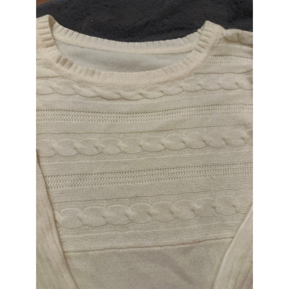 Long cream colored sweater - Picture 2 of 3